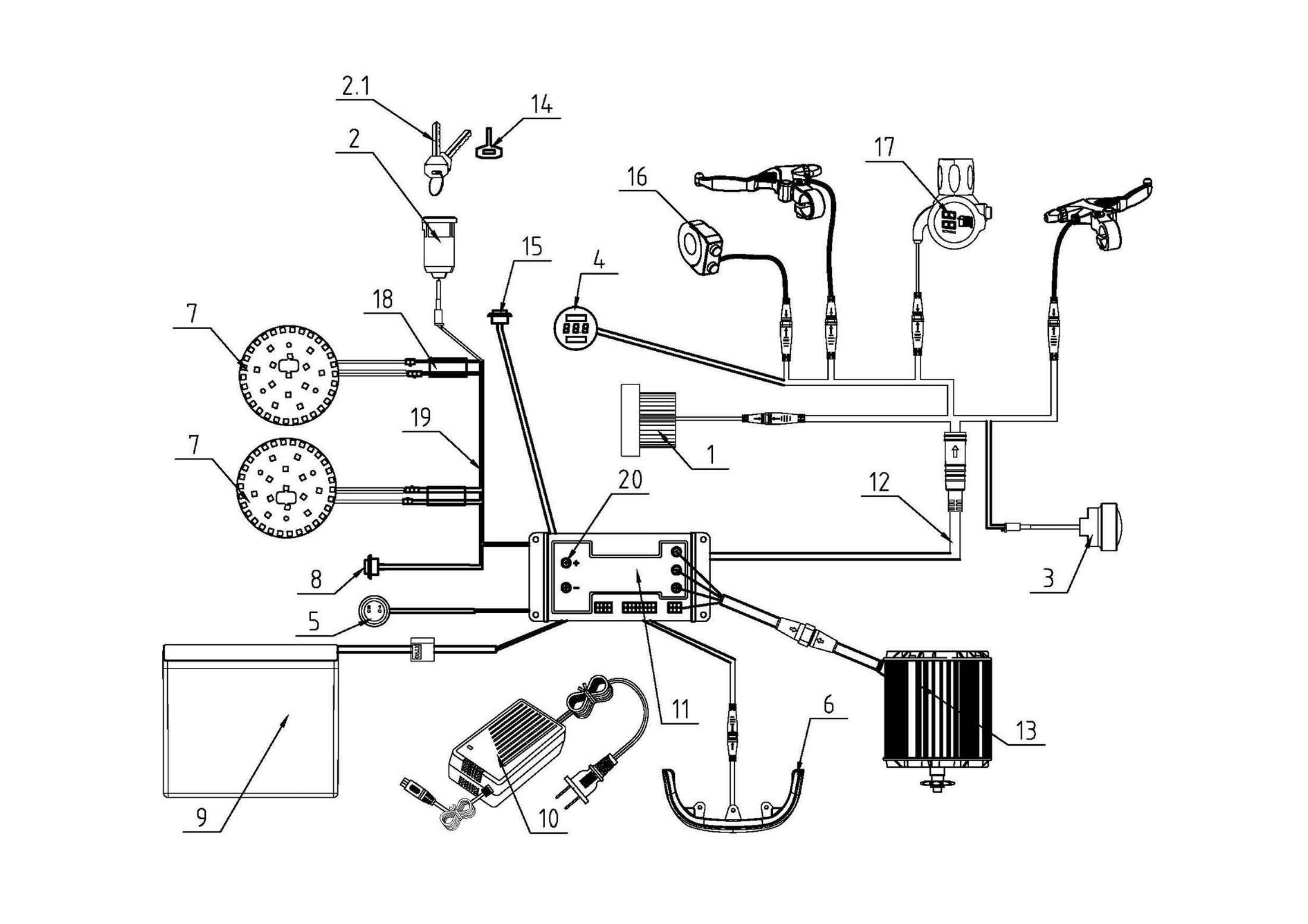 Throttle Control w/ H/L Switch | TT1600R
