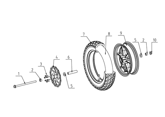 Brake Disc, 180mm | TT1600R